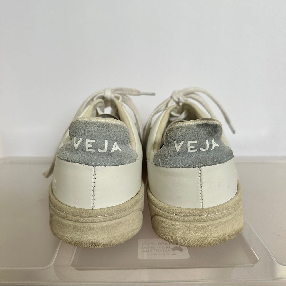 Veja V-12 - Leather White Steel - Picture 9 of 13